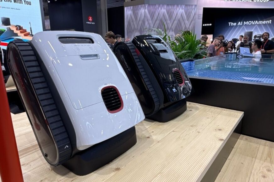 Roborock RockAqua P1 nimmt Laub und Schmutz mit starker Saugkraft auf